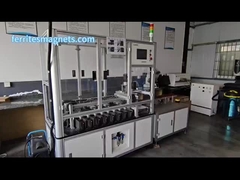 11 cực 18 cực ACG Ferrite Motor Magnets Tile Type Đen Xám