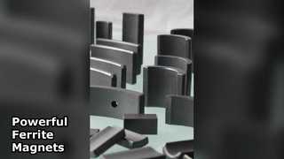 Nam châm Ferrite mạnh Năng lượng cao Độ kháng từ cao