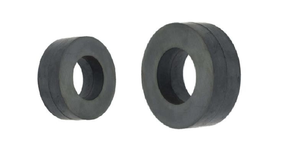 Vòng hiệu suất cao tùy chỉnh Ferrite Magnet Charnet Charcoal Grey cho động cơ DC
