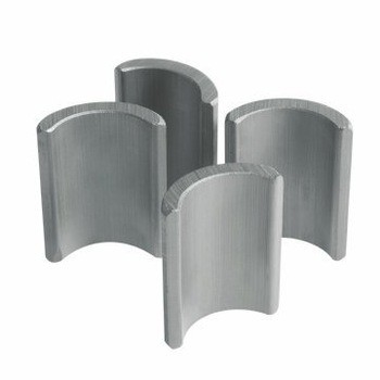 Y10T Máy phát điện nam châm Ferrite cứng sử dụng nam châm cho động cơ Hình dạng vòng cung