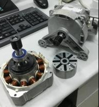 Máy giặt nam châm khối Ferrite cho rôto không chổi than