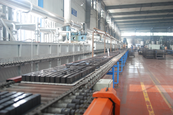 Nam châm phân đoạn Ferrite màu Than xám Lớp phủ chống ăn mòn