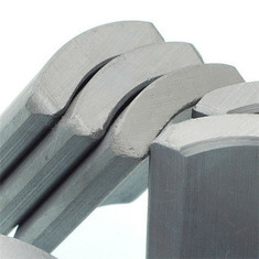 Quạt nam châm chung Mag Ferrite Arc Nam châm Động cơ lớn Ferrite Magnet Bảng phân đoạn Y10T